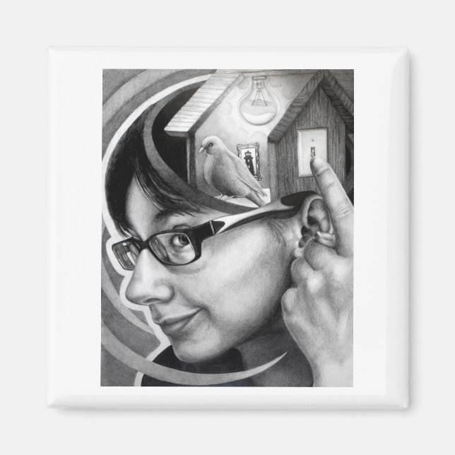 Imán Magnet "Birdhouse" (Frente)