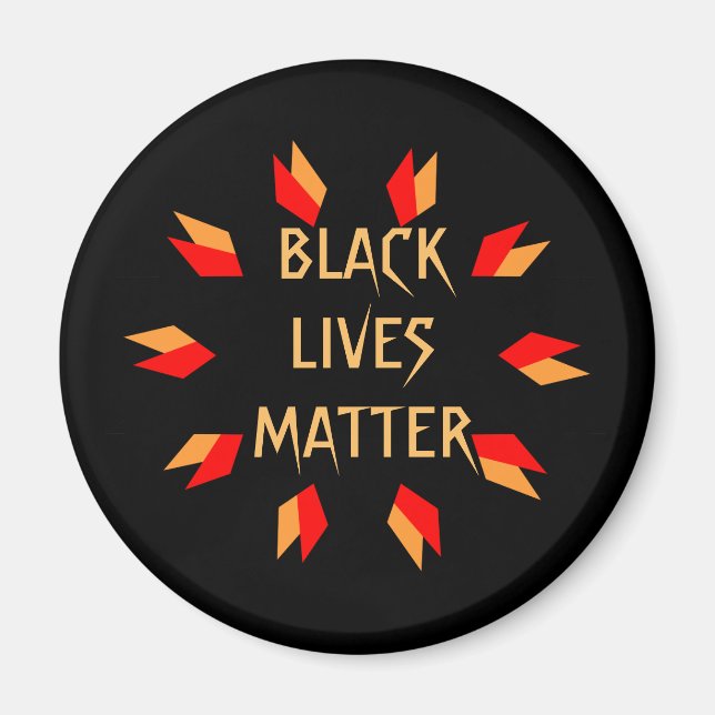 Imán Magnet Black Lives Matter (Frente)