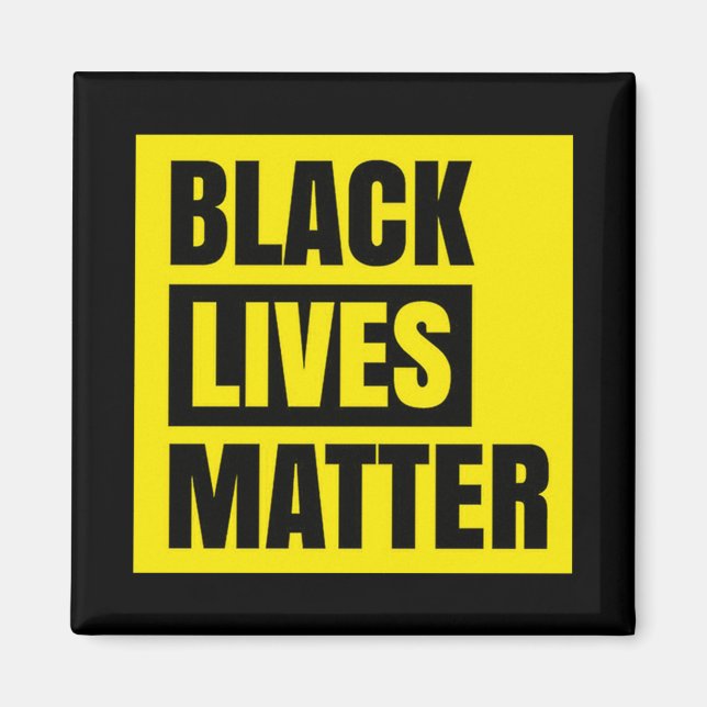Imán Magnet Black Lives Matter (Frente)