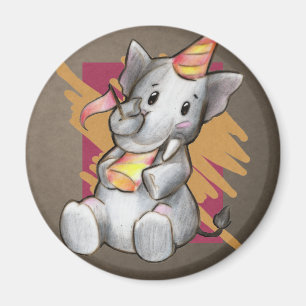 Imán Magnet Blank Elephant