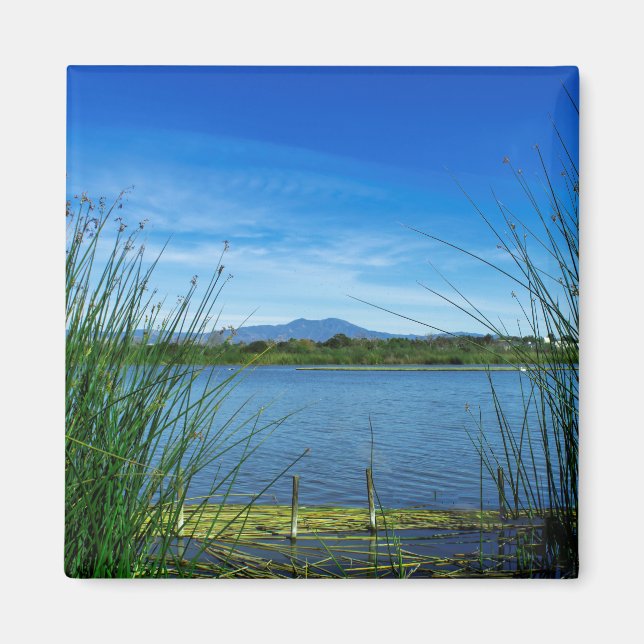 Imán Magnet Blue Lake (Frente)