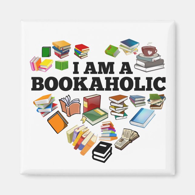 Imán Magnet Bookaholic (Frente)