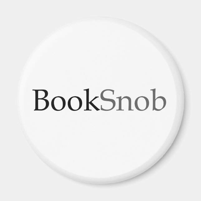 Imán Magnet BookSnob (luz) (Frente)