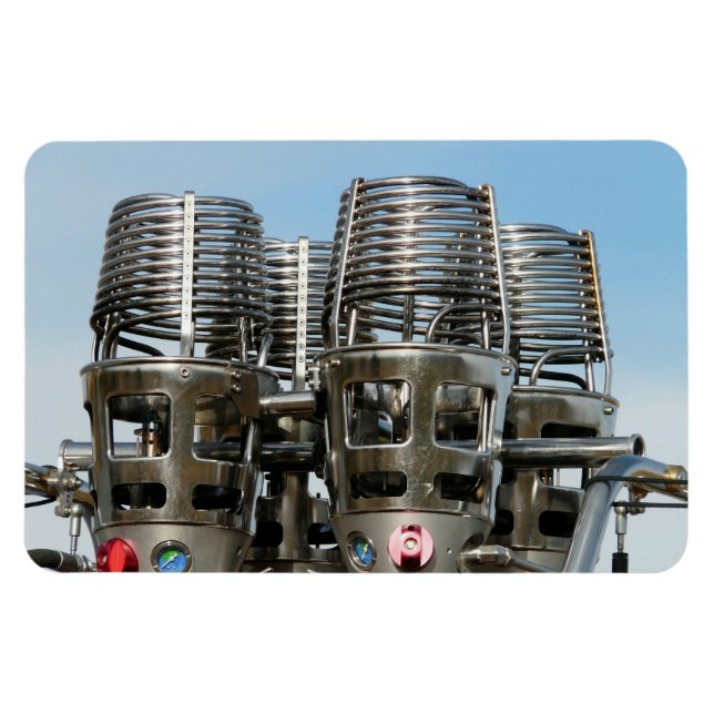 Imán Magnet Burns de globos de aire caliente (Horizontal)