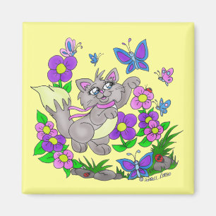 Imán Magnet "Butterfly Hunter"
