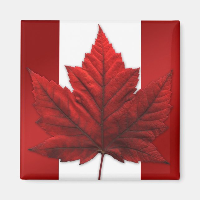 Imán Magnet Canada Flag Fridge Magnet Canada Souvenir M (Frente)