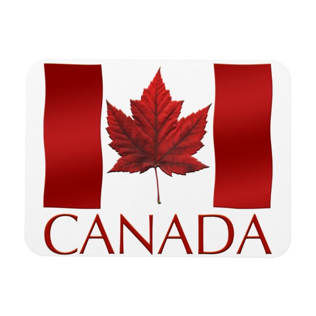 Imán Magnet Canada Flag Fridge Magnet Canada Souvenir M (Horizontal)