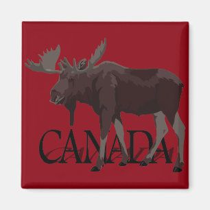 Imán Magnet Canada Moose Fridge Magnet Canada Souvenir