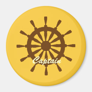 Imán Magnet - Capitán en la Helm