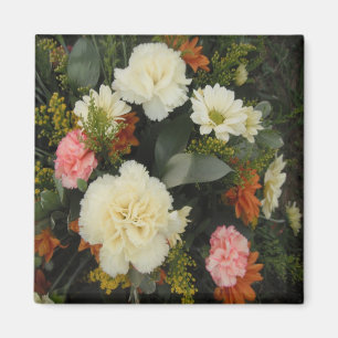 Imán Magnet Carnation Bouquet