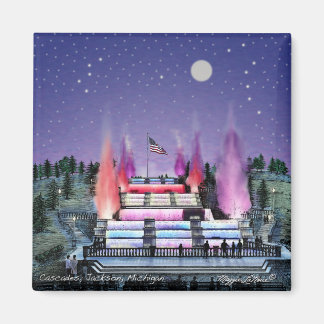 Imán Magnet - Cascades Jackson Michigan