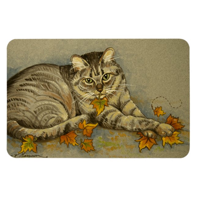 Imán Magnet Cat 4872 Otoño (Horizontal)