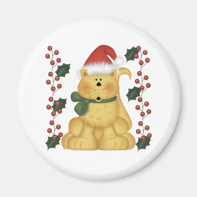 Imán Magnet Cat Y Holly Navidades (Frente)
