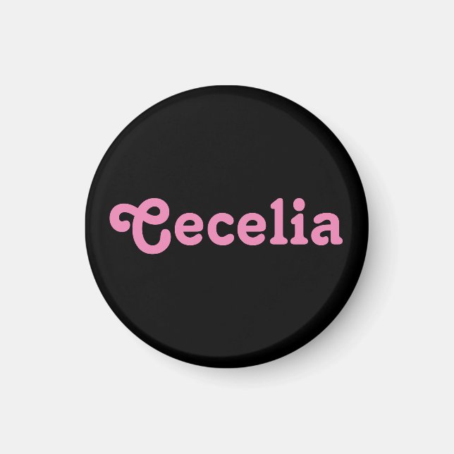 Imán Magnet Cecelia (Frente)