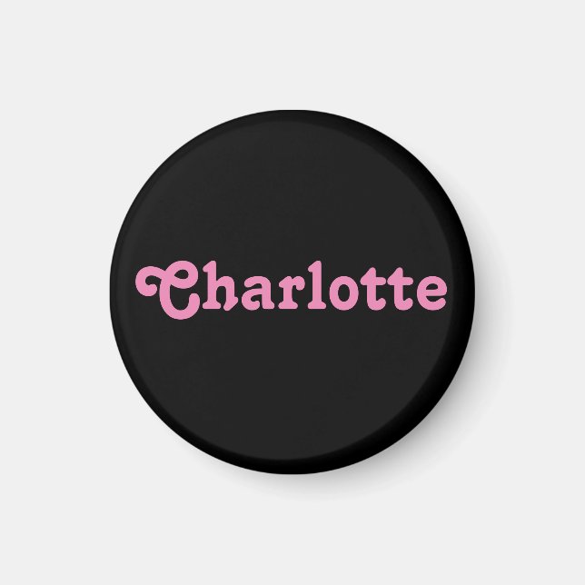 Imán Magnet Charlotte (Frente)