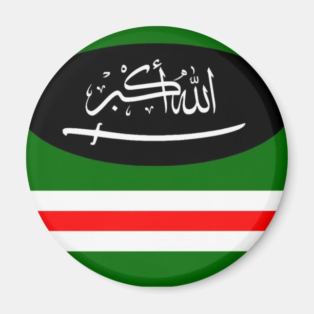 Imán Magnet Chechnya flag (Frente)