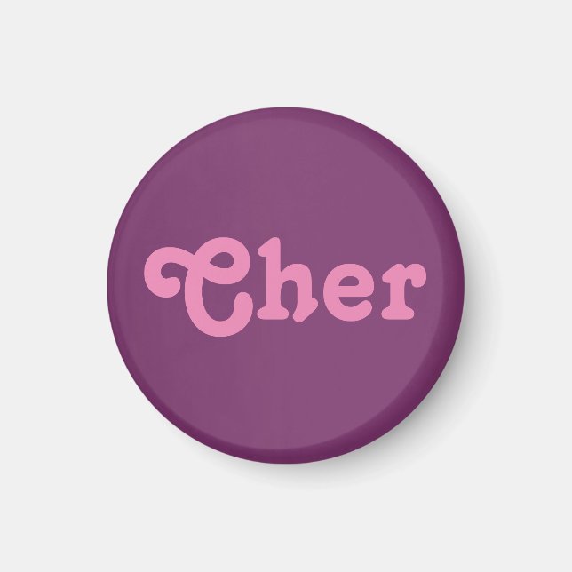 Imán Magnet Cher (Frente)