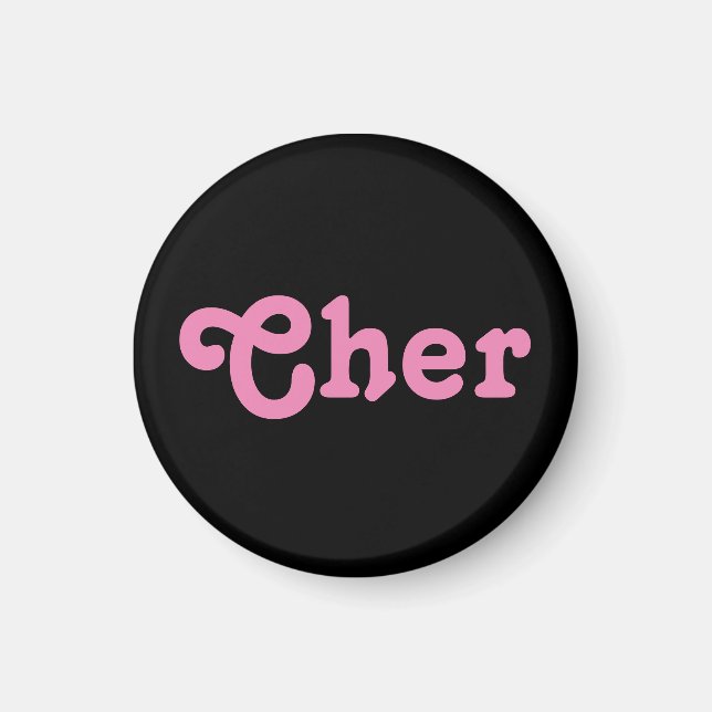 Imán Magnet Cher (Frente)