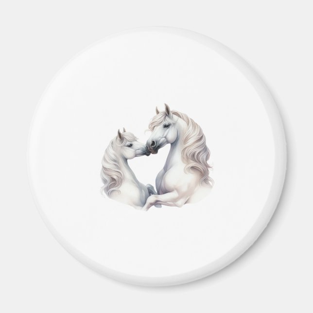 Imán magnet cheval (Frente)