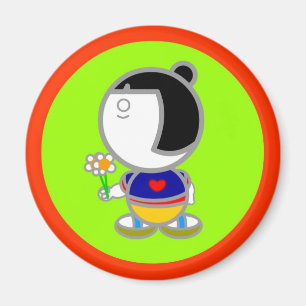 Imán Magnet CHICA de JAPÓN