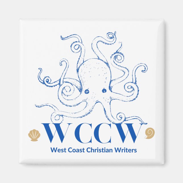 Imán Magnet "clásico del pulpo" de WCCW (Frente)