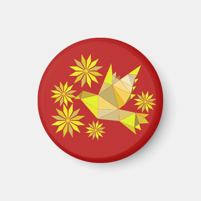 IMÁN MAGNET CON AVES (Frente)