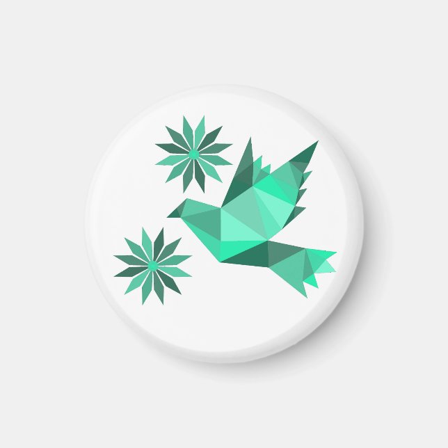 IMÁN MAGNET CON AVES (Frente)