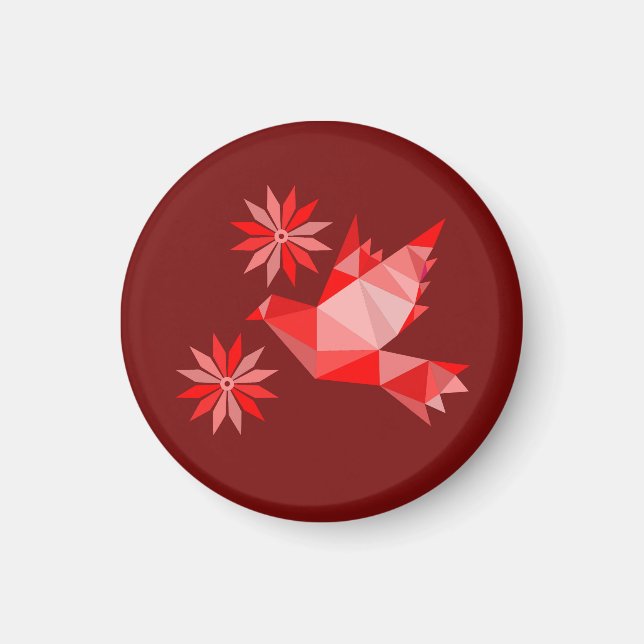 IMÁN MAGNET CON AVES (Frente)