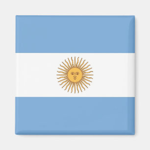 Imán Magnet con bandera de Argentina