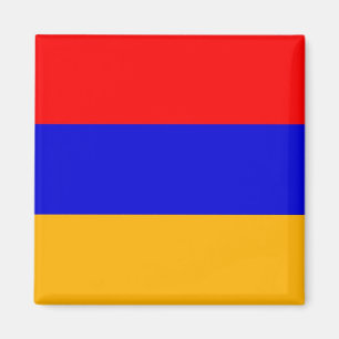 Imán Magnet con bandera de Armenia