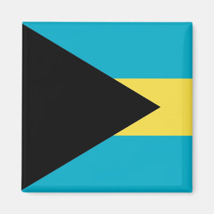 Imán Magnet con bandera de Bahamas