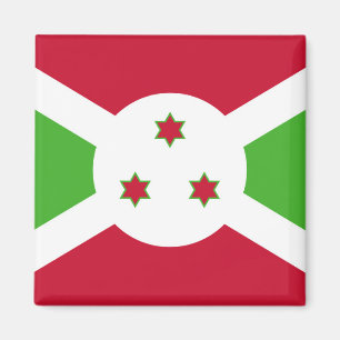 Imán Magnet con bandera de Burundi
