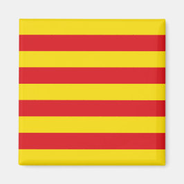 Imán Magnet con bandera de Cataluña