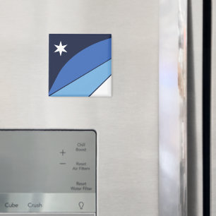 Imán Magnet con bandera de Columbia, Carolina del Sur