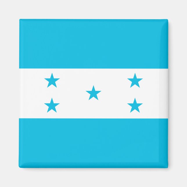 Imán Magnet con bandera de Honduras (Frente)