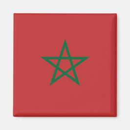 Imán Magnet con bandera de Marruecos