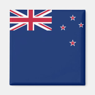 Imán Magnet con bandera de Nueva Zelanda