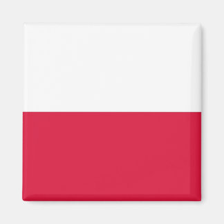 Imán Magnet con bandera de Polonia