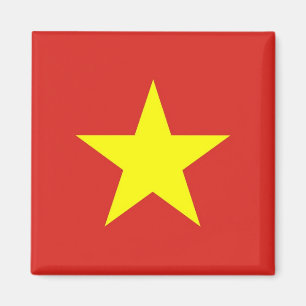 Imán Magnet con bandera de Vietnam