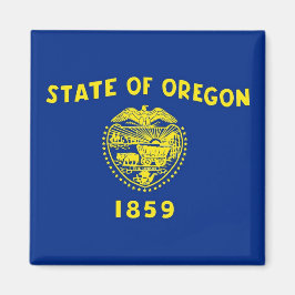 Imán Magnet con bandera del estado de Oregón - Estados