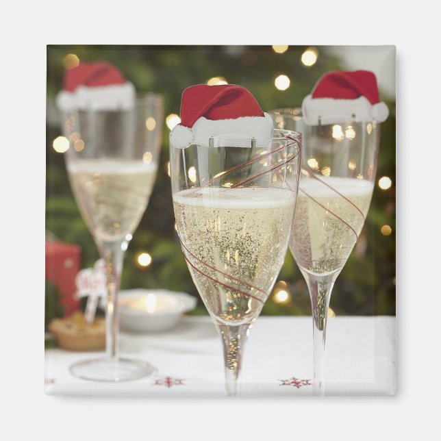 IMÁN MAGNET CON **CÓCTELES NAVIDADES** (Frente)