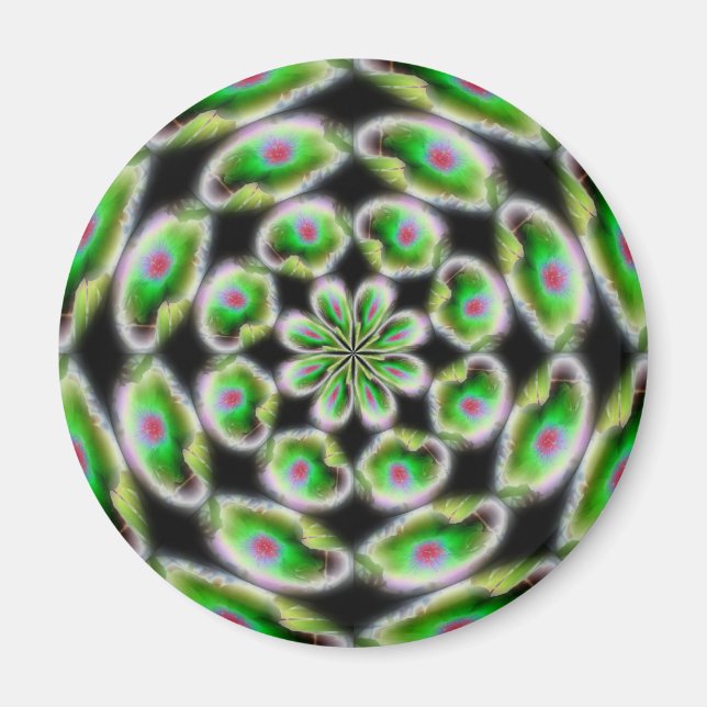 Imán Magnet con diseño abstracto (Frente)