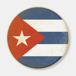 Imán Magnet con la bandera de Cuba en problemas