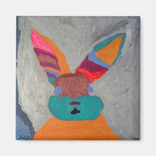 Imán Magnet con obra de Drew - Bonnie Bunnie