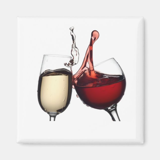 IMÁN MAGNET CON **POUR QUE VINO** (Frente)