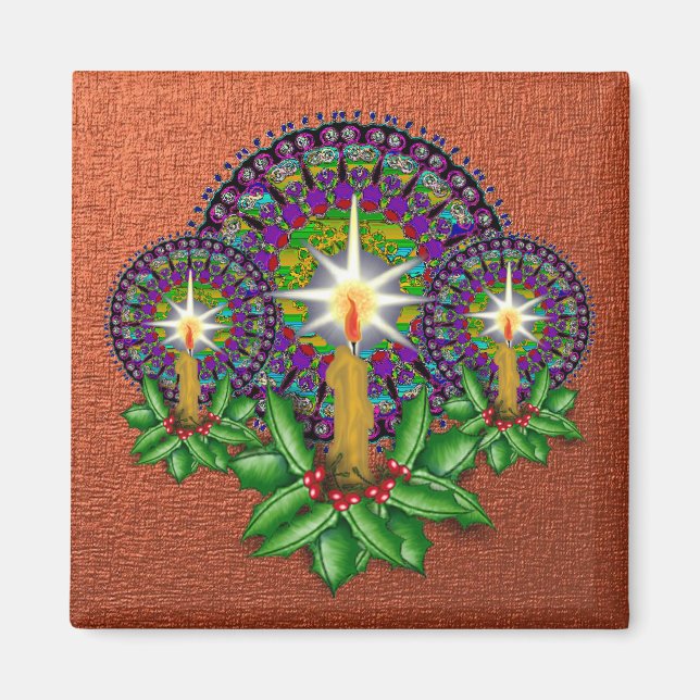 Imán Magnet Copper, Navidades de Victoria (Frente)