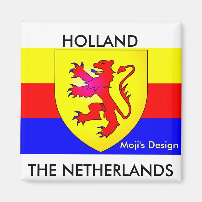 Imán Magnet cuadrado - DISEÑO DE MOJI (Frente)