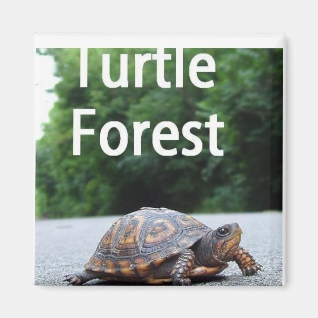 Imán Magnet cuadrado - Personalizado (Frente)