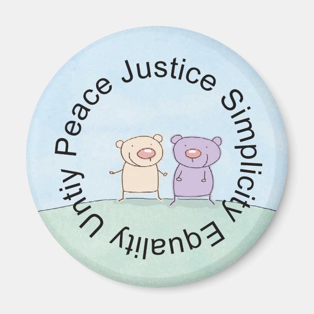 Imán Magnet de Amigos (Frente)