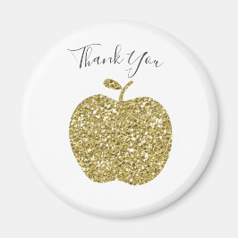 Imán Magnet de Apple personalizado para el oro falso de